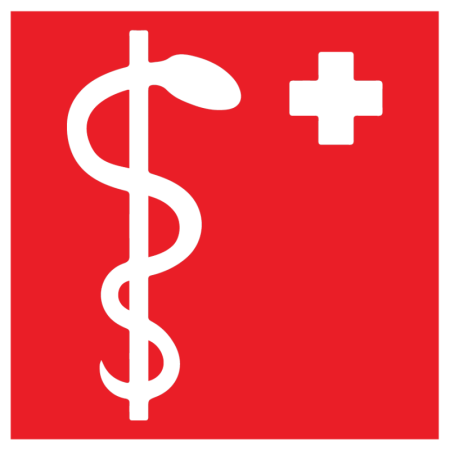 Знак Token "Медицинский кабинет" VARTON V4-EM-00.0060.ADV-0044