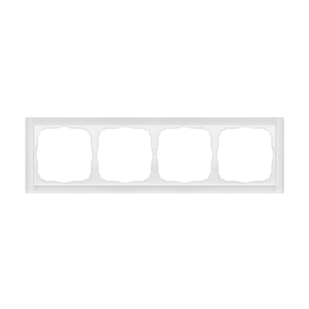 Рамка 4-м ArtGallery Pure матов. органич. стекло бел. SE GAL330104