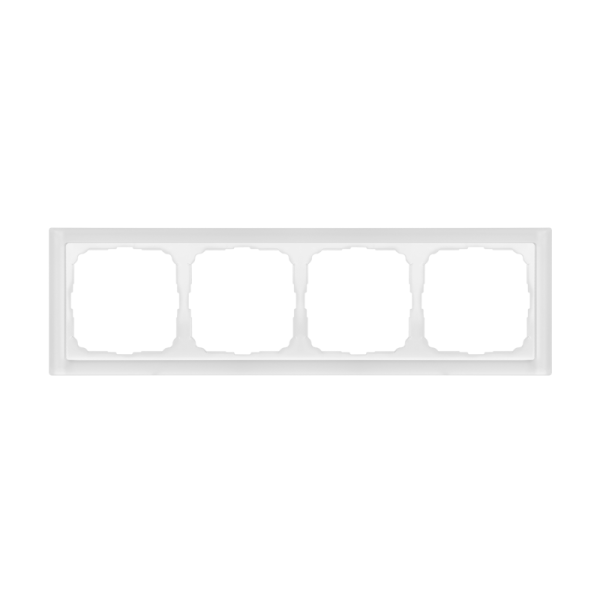 Рамка 4-м ArtGallery Pure матов. органич. стекло бел. SE GAL330104