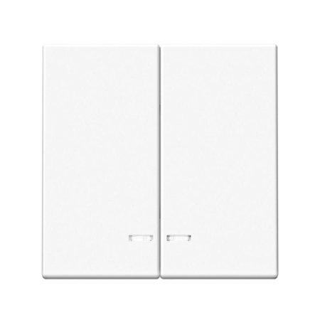 Выключатель 2-кл. ArtGallery (сх. 5а) 10AX с подсветкой механизм бел. SE GAL000153