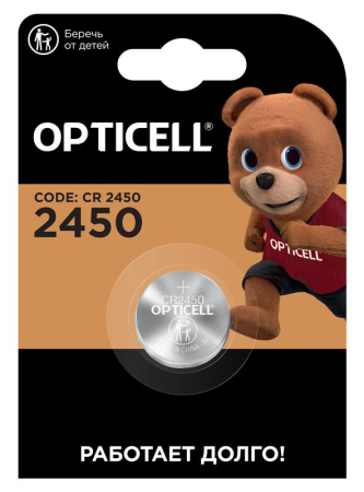 Элемент питания литиевый CR2450 (блист.1шт) Specialty Opticell 5060010/6060010