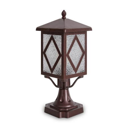 Светильник Heim 1х40Вт E27 IP44 ландшафтный Voltega VGL7210FL-01BR