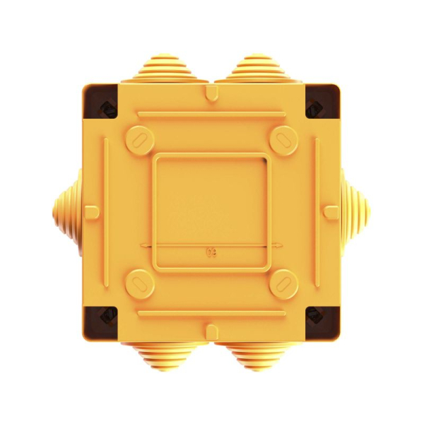 Коробка ответвительная FS 100х100х50мм IP56 6п 450В 6А 4кв.мм с кабельными вводами и клеммниками пластик. DKC FSB11604