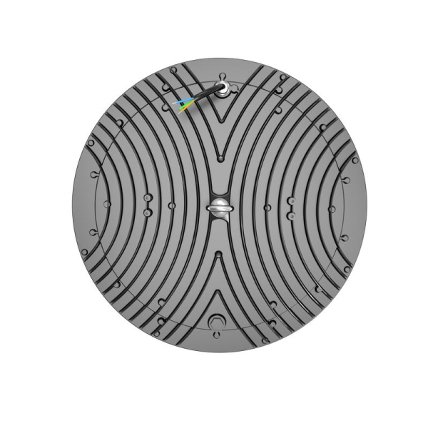 Светильник светодиодный ДСП IB 02 S 100W VW 850 BK CL 297х297х84 5мм 100Вт 5000К IP65 High Bay подвес черн. Русский Свет 16090223710