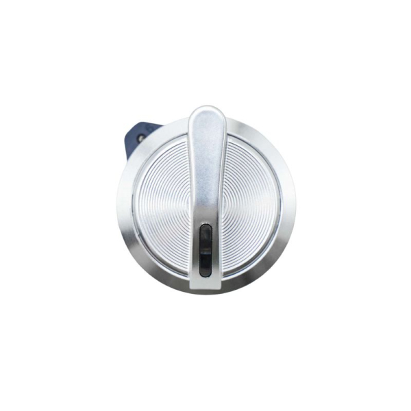 Головка переключателя на 2 положения с возвратом стандартная ручка алюм. черн. DKC M22S-M2A