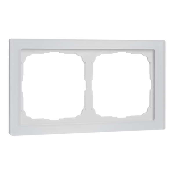 Рамка 2-м ArtGallery Pure матов. органич. стекло бел. SE GAL330102