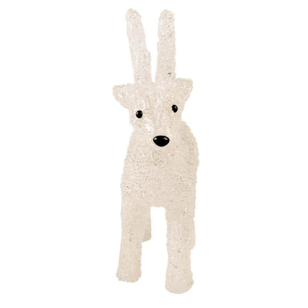 Фигура светодиодная акриловая "Олененок" 30х14х35см 40LED бел. 1Вт 4.5В IP20 элементы питания 3хAA (не в компл.) Neon-Night 513-321