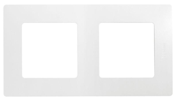Рамка 2-м Etika бел. IEK 672502