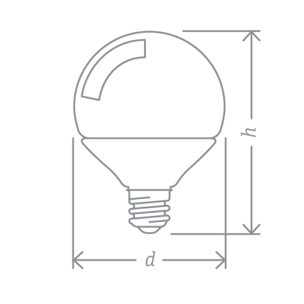 Лампа светодиодная 14 164 NLL-G120-18-230-2.7K-E27 18Вт шар матовая 2700К тепл. бел. E27 1500лм 176-264В Navigator 14164