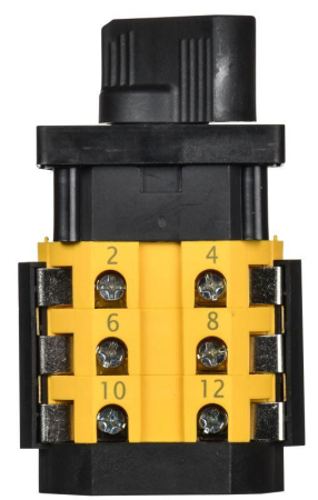 Переключатель кулачковый 10А (сх. 85) стандартная рукоятка IEK MI-CS10-010-085