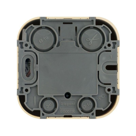 Розетка телефонная 1-м ОП Quteo RJ11 дерево IEK 782274