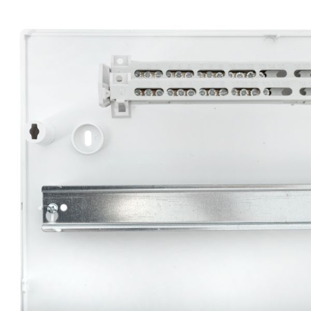 Щит распределительный навесной Unix 4х18мод. IP41 бел. дверь PROxima EKF ux-4x18-nw