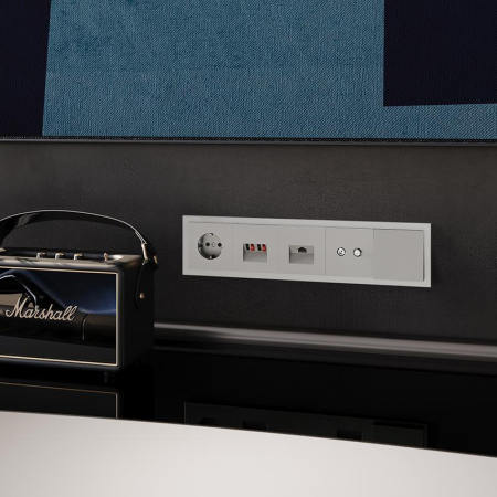 Вывод кабеля СП S70 механизм кашемир Voltum VLS080203