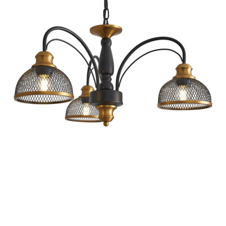 Светильник Caz 3х60Вт E27 IP20 подвесной Freya FR5527PL-03BBZ