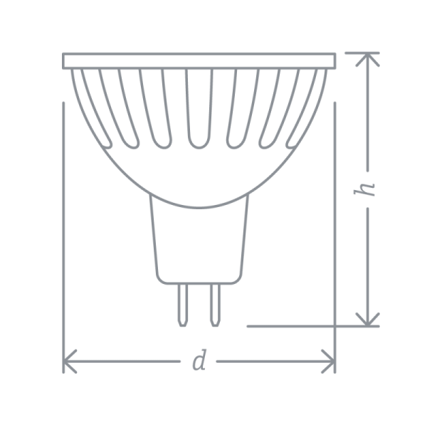 Лампа галогенная 94 223 MR11 35Вт GU5.3 230В 2000h Navigator 94223