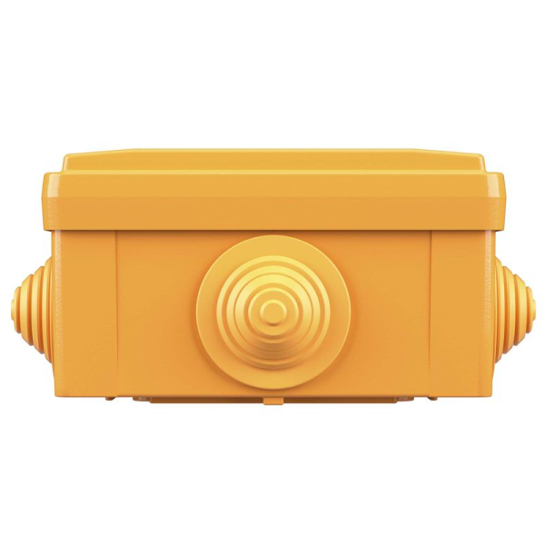 Коробка ответвительная FS 100х100х50мм IP55 5п 450В 10А 6кв.мм с кабельными вводами и клеммниками пластик. DKC FSB11506