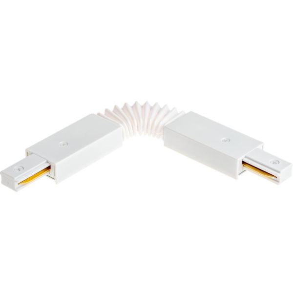 Коннектор трековый для соединения шинопровода гибкий ARTLINE пластик/медь бел. Ritter 59751 7