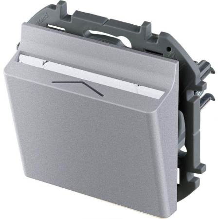 Выключатель Inspiria для гостиничных номеров механизм алюм. IEK 673802