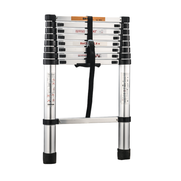 Лестница телескопическая 2.6м (20012) SHTOK 376551