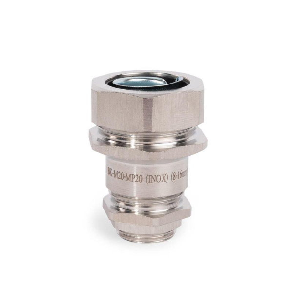 Ввод кабельный для металлорукава ВК-М16(6-12мм)-МР15 (INOX) нерж. сталь Fortisflex 89110