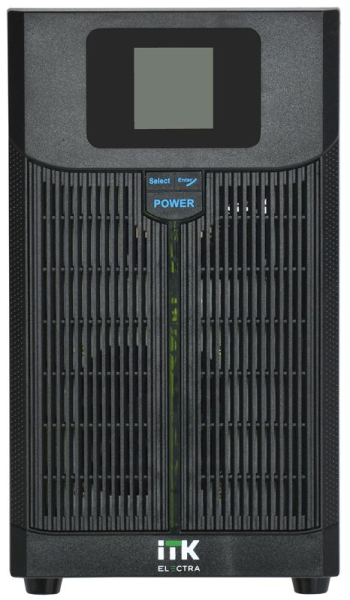 Источник бесперебойного питания ELECTRA LT 2кВА/1.6кВт с АКБ 4х7А.ч USB Schuko ITK ELT-2000VA-1-004-S