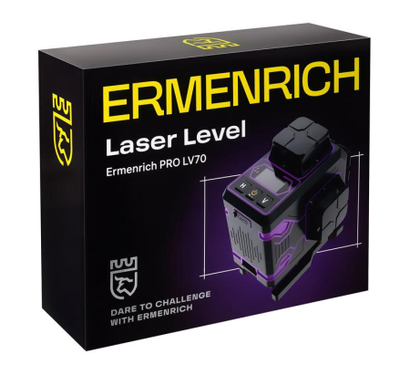 Уровень лазерный PRO LV70 Ermenrich 85571