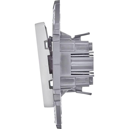 Выключатель кнопочный Inspiria 6А 250В без фиксации НО/НЗ механизм бел. IEK 673690