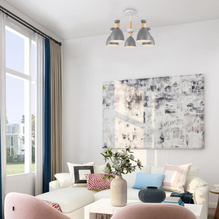 Светильник Delia 60Вт E27х5 IP20 потолочн. Freya FR5033CL-05W