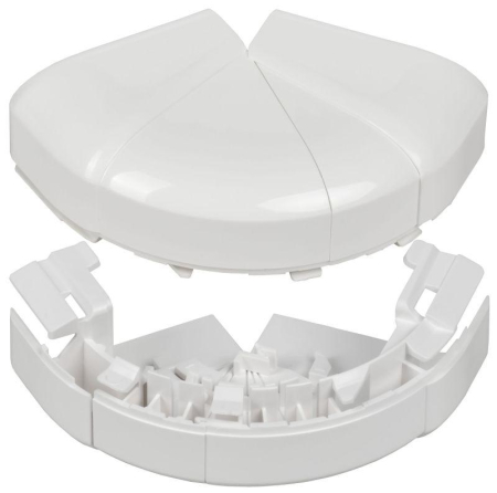 Угол для кабель-канала внешн. изменяемый 60-120град. для DLP 105х50 бел. ИЭК Leg 010619