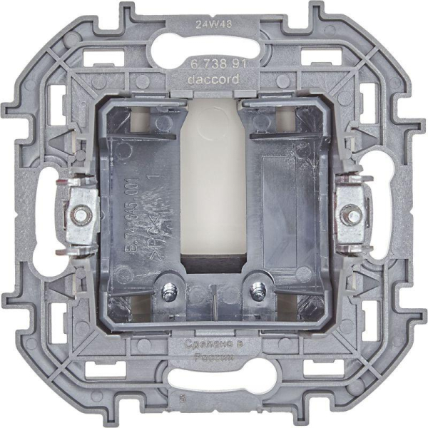 Вывод кабеля Inspiria с зажимом для крепления сл. кость IEK 673891