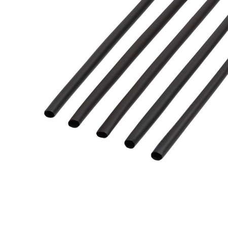 Трубка термоусадочная ТУТ нг 6.0/3.0 черн. 1м Rexant 20-6006