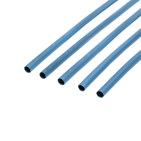 Трубка термоусадочная ТУТ нг 6.0/3.0 син. 1м Rexant 20-6005