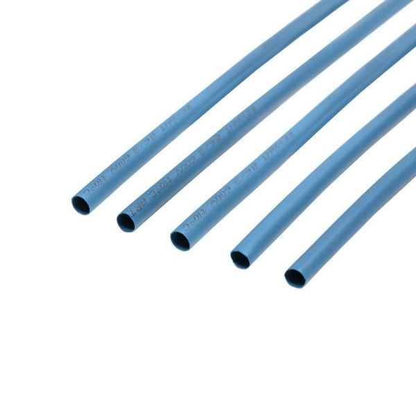 Трубка термоусадочная ТУТ нг 6.0/3.0 син. 1м Rexant 20-6005
