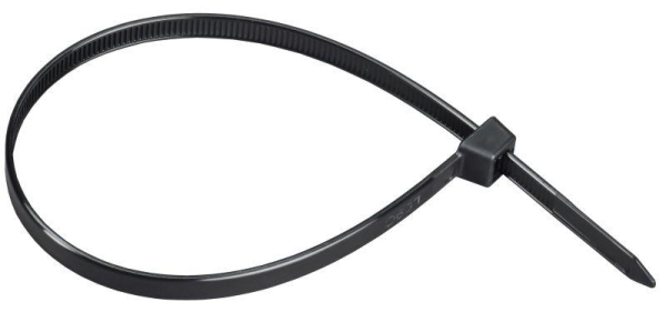 Хомут 7.6х300мм P6.6 стандартный черн. (уп.100шт) IEK UHH30-D076-300-100-K02