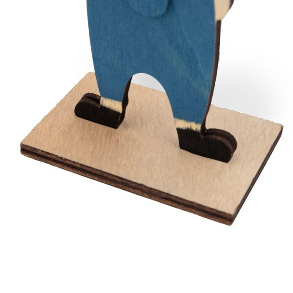 Фигура деревянная "Гномик-бородач" 7х4.5х18см IP20 Neon-Night 504-008