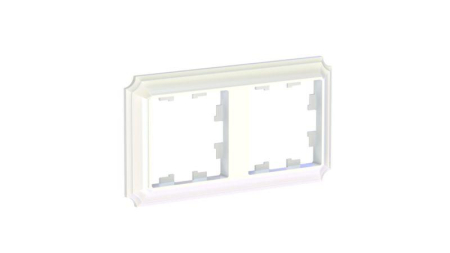 Рамка 2-м AtlasDesign Antique универс. жемчуж. SE ATN100402