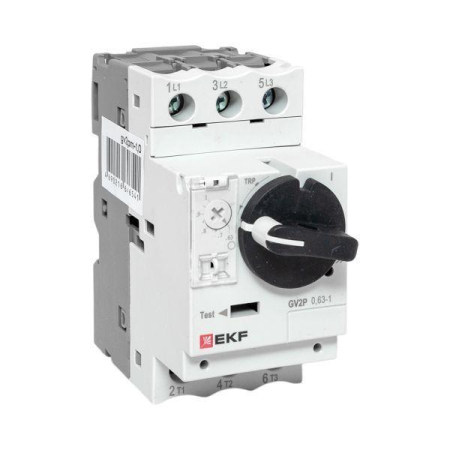 Выключатель автоматический для защиты двигателя GV2P 0.63-1А EKF gv2pm-1.0