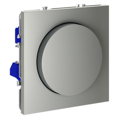 Светорегулятор поворотно-нажимной СП S70 600Вт механизм сталь Voltum VLS070305