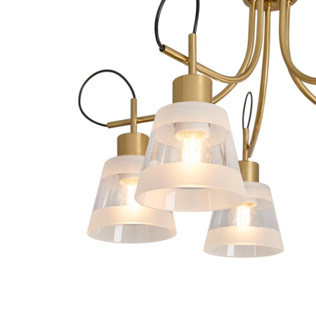 Светильник Caramel 5х60Вт E27 IP20 подвесной Freya FR5522PL-05BS