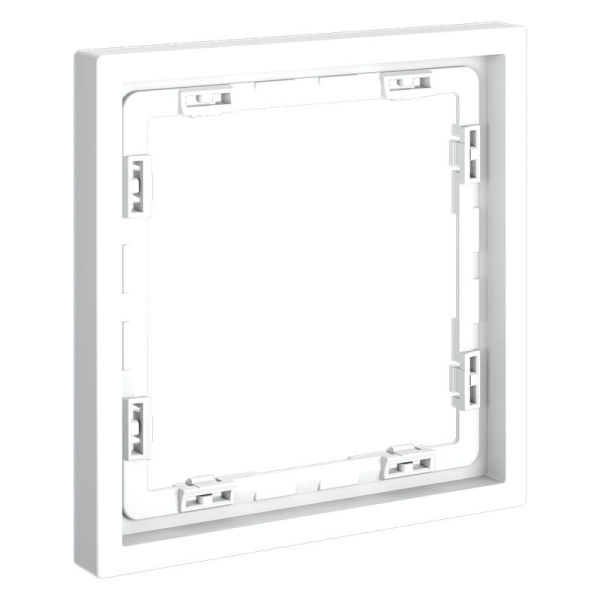 Рамка 1-м S70 пластик. бел. матов. Voltum VLS100102