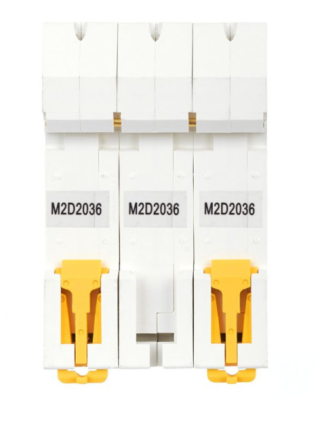 Выключатель автоматический модульный 3п D 20А M06N ARMAT IEK AR-M06N-3-D020