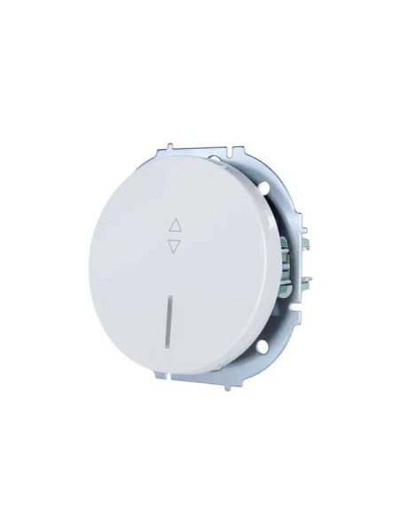 Выключатель проходной 1-кл. СП OSEN 10А IP20 с подсветкой механизм бел. LEZARD 743-0288-114