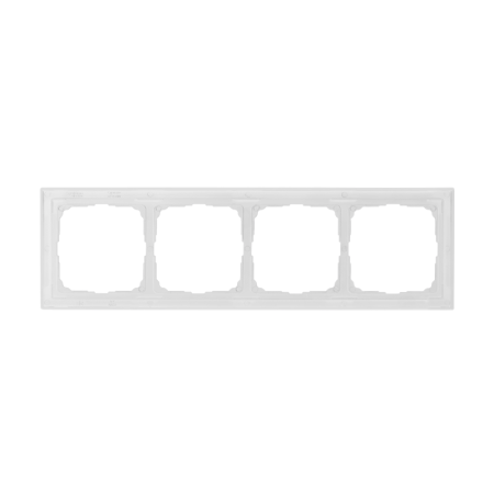 Рамка 4-м ArtGallery Pure органич. стекло бел. SE GAL320104