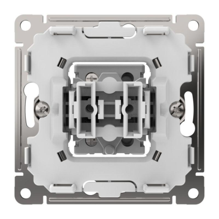 Выключатель 1-кл. ArtGallery 10AX быстрозажим. клем. механизм бел. SE GAL000111S