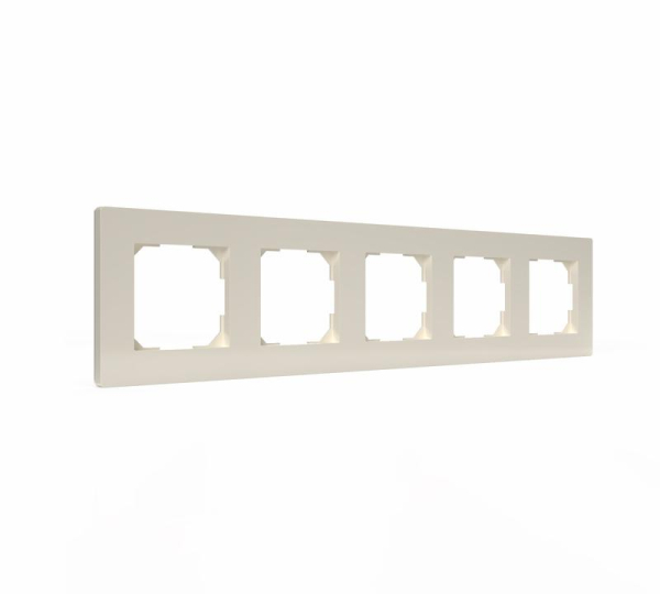Рамка 5-м Pixel беж. TOKOV ELECTRIC TKE-PX-RM5-C02