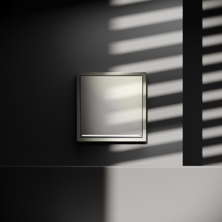 Выключатель 1-кл СП S70 10А с подсветкой механизм шелк Voltum VLS010204