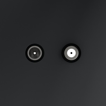 Розетка телевизионная оконечная TV + SAT 2-м СП S70 механизм графит Voltum VLS060407