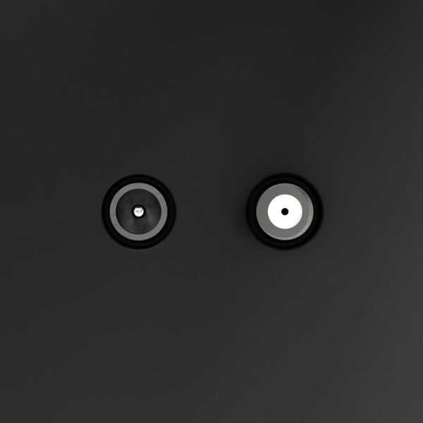 Розетка телевизионная оконечная TV + SAT 2-м СП S70 механизм графит Voltum VLS060407