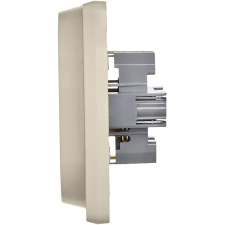 Розетка Inspiria 16А 250В 2х2P+E немецк. стандарт сл. кость IEK 673751