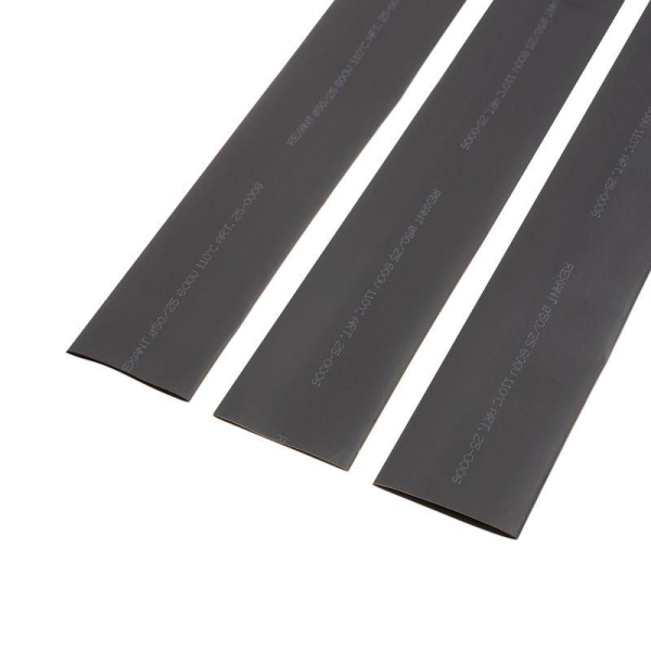 Трубка термоусадочная ТУТ нг 50.0/25.0 черн. 1м Rexant 25-0006